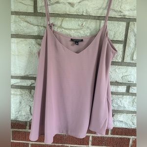 Top Shop Flowy Tank Top Size 8